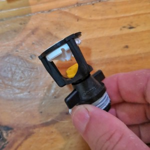 The replacement part wobble sprinkler head